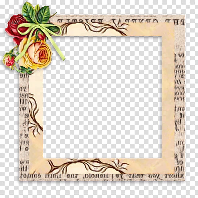 Floral Background Frame, Rectangle M, Floral Design, Frames, Place Card, Interior Design transparent background PNG clipart