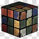 Wall E Icons Set , Wall-EsRubixCube-, x rubik's cube transparent background PNG clipart