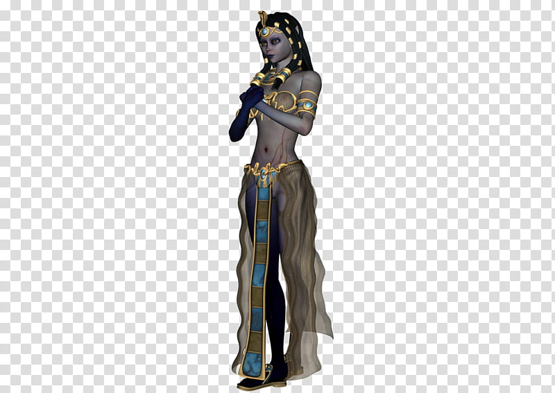 Free Resource Egyptian Elf, Egyptian woman standing illustration transparent background PNG clipart