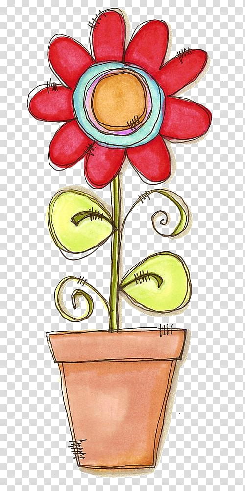 Watercolor Floral, Drawing, Doodle, Watercolor Painting, Watercolor Flowers, Design Drawing, Digital Art, Flowerpot transparent background PNG clipart
