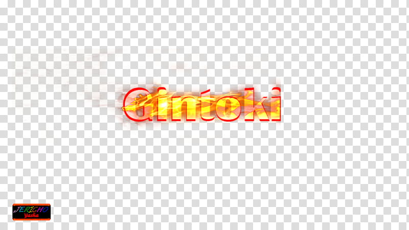 Gintoki text transparent background PNG clipart