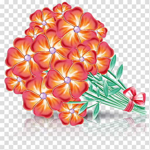 Orange, Flower, Plant, Petal, Cut Flowers, Frangipani, Hydrangea, Lantana transparent background PNG clipart