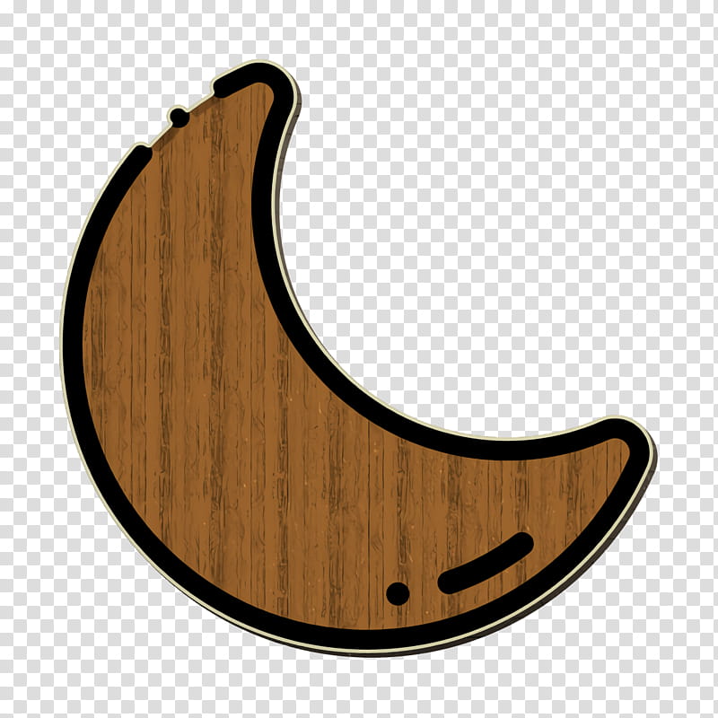 Esoteric icon Moon icon, Wood transparent background PNG clipart