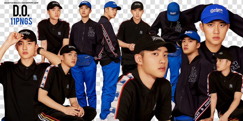EXO D O MLB, Exo's D.O transparent background PNG clipart