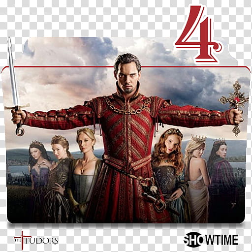 The Tudors series and season folder icons, The Tudors S ( transparent background PNG clipart
