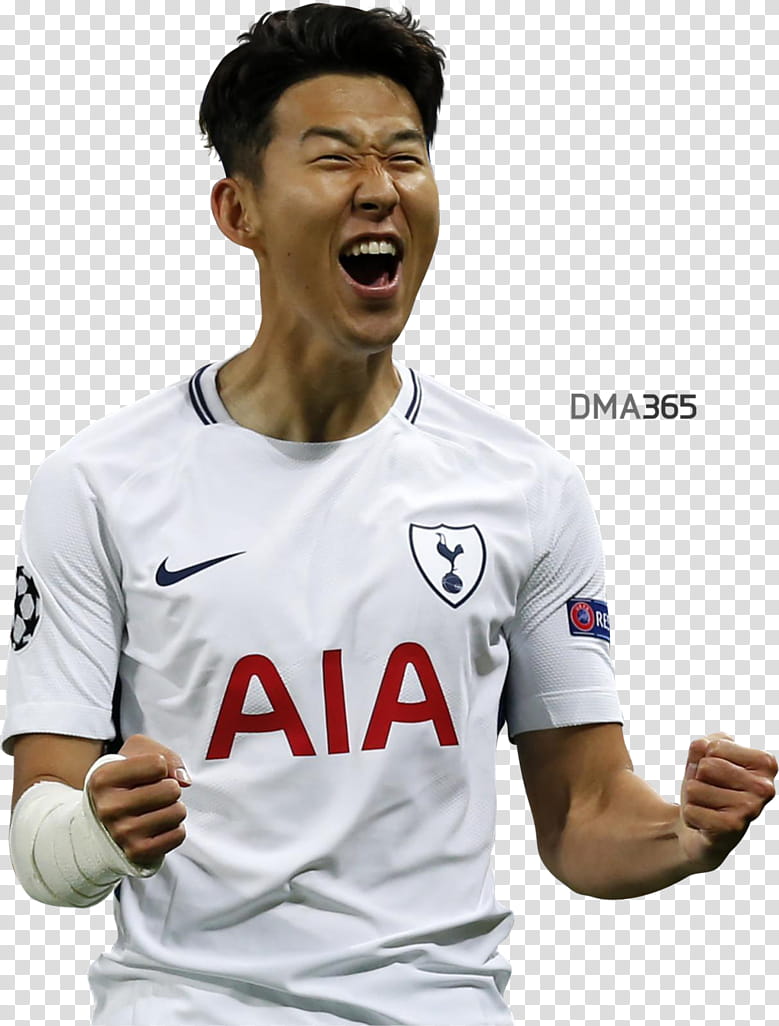 Son Heung-min transparent background PNG clipart