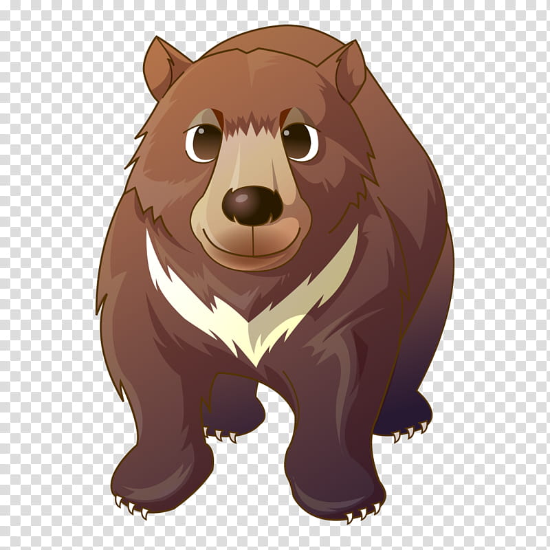 Polar Bear, Drawing, Animal, Grizzly Bear, Alaska Peninsula Brown Bear, Beaver, Snout transparent background PNG clipart