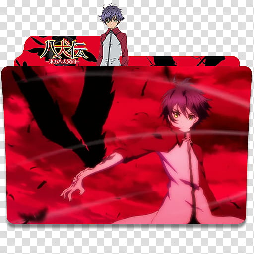Anime Icon Pack  Summer Season , Hakkenden Touhou Hakken Ibun  transparent background PNG clipart