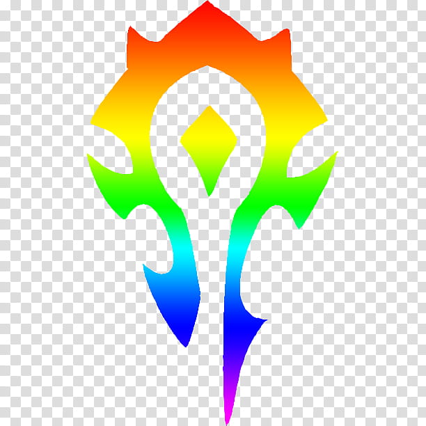 For the horde...and rainbows, multicolored transparent background PNG clipart