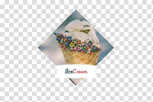 Iconos y Rombos, , ice cream with sprinkles transparent background PNG clipart
