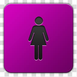 Icon Female Female Sign Transparent Background Png Clipart Hiclipart