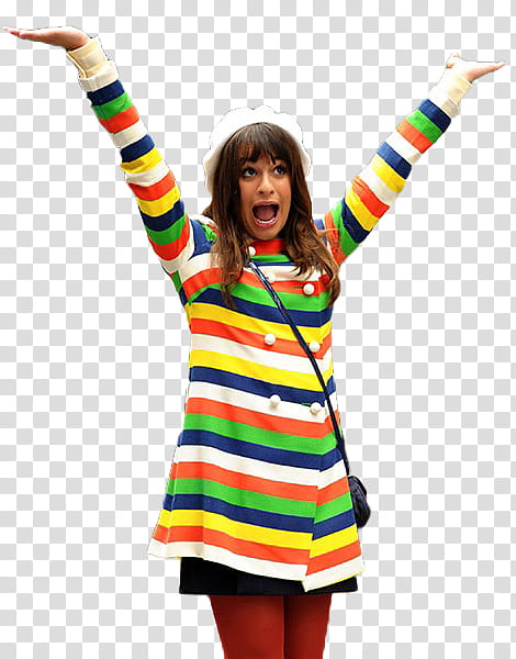 Child, Outerwear, Rachel Berry, Costume, Happiness, Jacket, Arm, Gesture transparent background PNG clipart