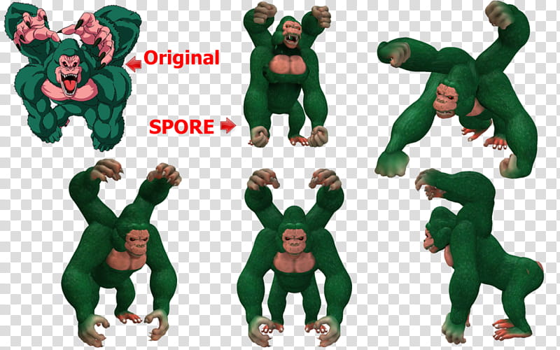 Spore Creature: Troll Kong (Toriko) transparent background PNG clipart