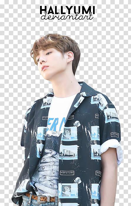 JungKook, man standing and looking side view transparent background PNG clipart