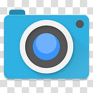 Android Lollipop Icons, Camera Next, blue camera transparent background PNG clipart