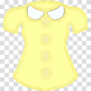 Glasses, Pop Art, Retro, Vintage, Yellow, White, Clothing, Tshirt transparent background PNG clipart thumbnail