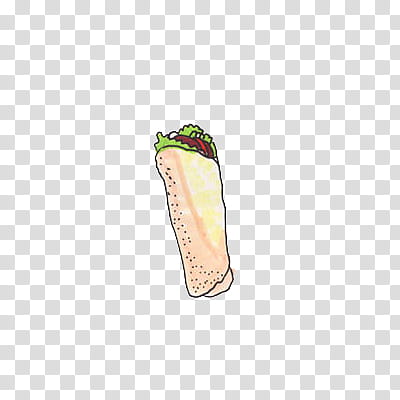 Food, burrito illustration transparent background PNG clipart