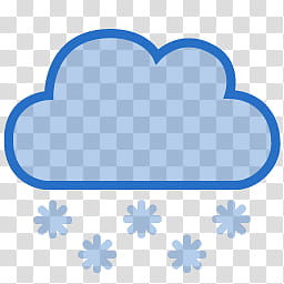 Stylish Weather Icons, cloud.dark.snow transparent background PNG clipart
