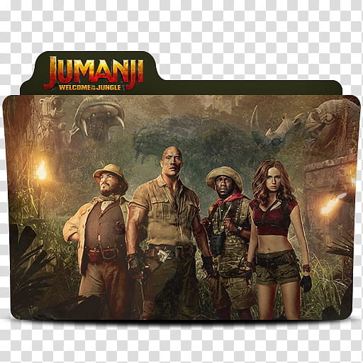 Jumanji Welcome To The Jungle Folder Icon, Jumanji Welcome To The Jungle transparent background PNG clipart