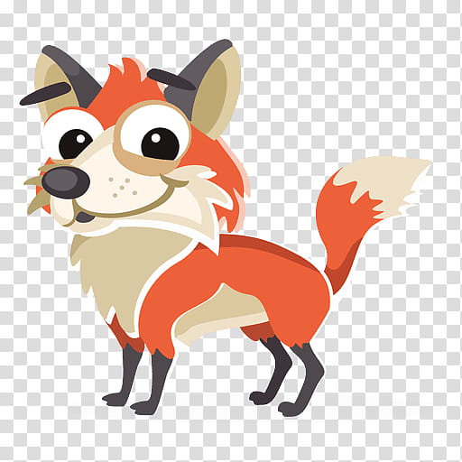 cartoon red fox animated cartoon fox, Swift Fox, Tail, Animation transparent background PNG clipart