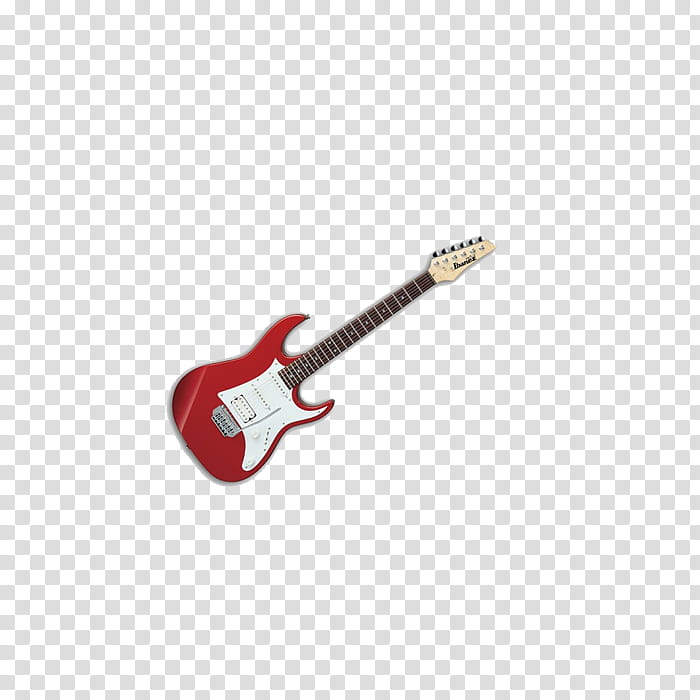 Guitarras, red Ibanez electric guitar transparent background PNG clipart