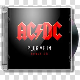 Acdc, , Plug Me In transparent background PNG clipart