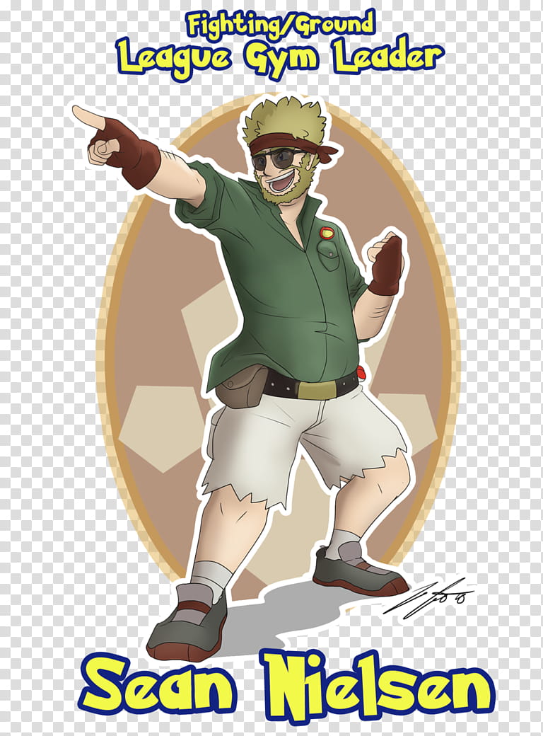 Gym Leader Sean transparent background PNG clipart