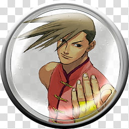 street fighter rd strike, yun bola icon transparent background PNG clipart
