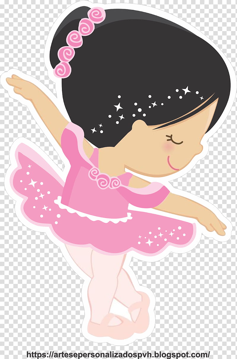 Dance Party, Ballet, Ballet Dancer, Ballet Shoe, Black Hair, Tutu, Cabelo, Cartoon transparent background PNG clipart