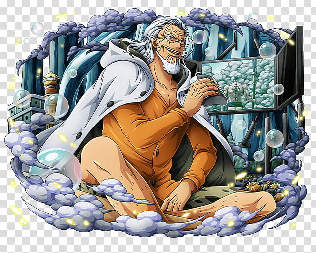 Silvers Rayleigh The Dark King, One Piece character transparent background PNG clipart