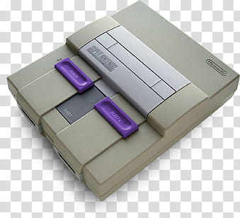 Classic Consoles, SNES console illustration transparent background PNG clipart