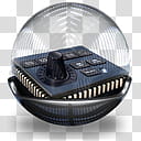Sphere   , black media player icon transparent background PNG clipart