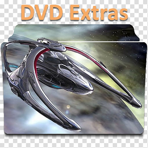 Andromeda series and season folder icons, Andromeda dvd xtras ( transparent background PNG clipart