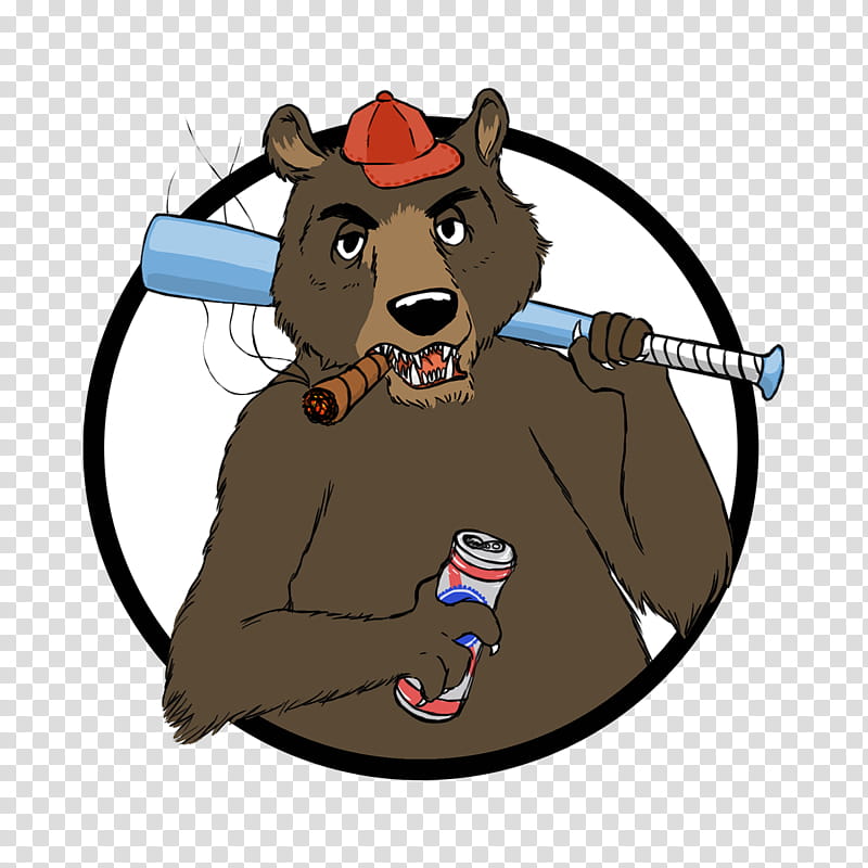 Mascot Logo, Bear, Cartoon, Depiction, Character, Snout transparent background PNG clipart