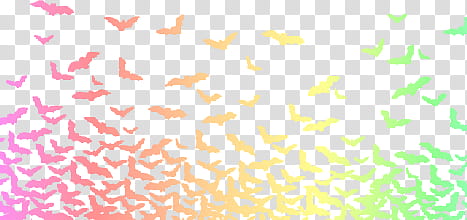 PSP Rainbow Bat Tube transparent background PNG clipart