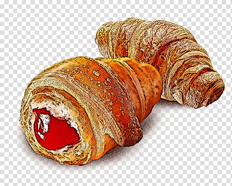 food cuisine croissant viennoiserie dish, Ingredient, Pastry, Baked Goods transparent background PNG clipart