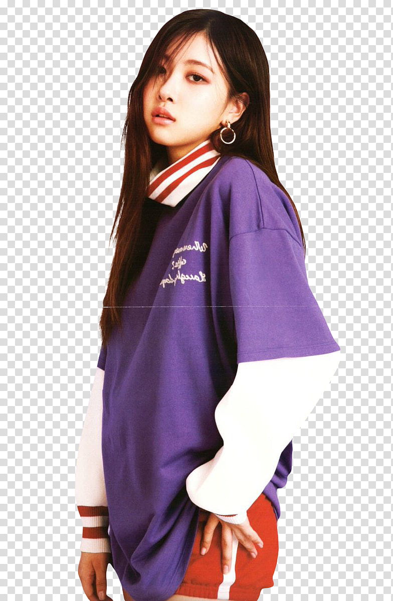 BLACKPINK NYLON JAPAN P , female in purple sweater transparent background PNG clipart