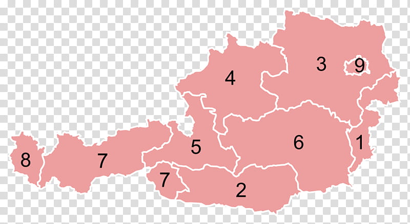 Map, Vienna, Gartner Kg, Austria, Pink, Area transparent background PNG clipart