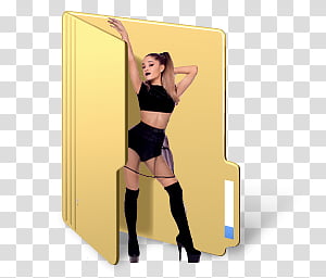 Ariana Grande FOLDER ICON transparent background PNG clipart thumbnail