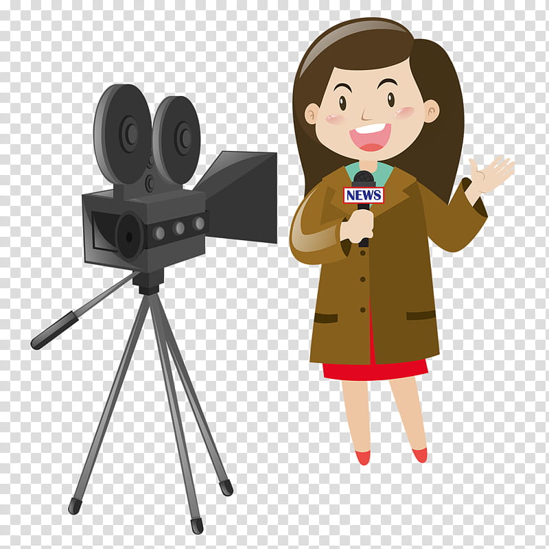 Camera, Job, Career, Woman, Profession, Technology, Microphone, Camera Accessory transparent background PNG clipart