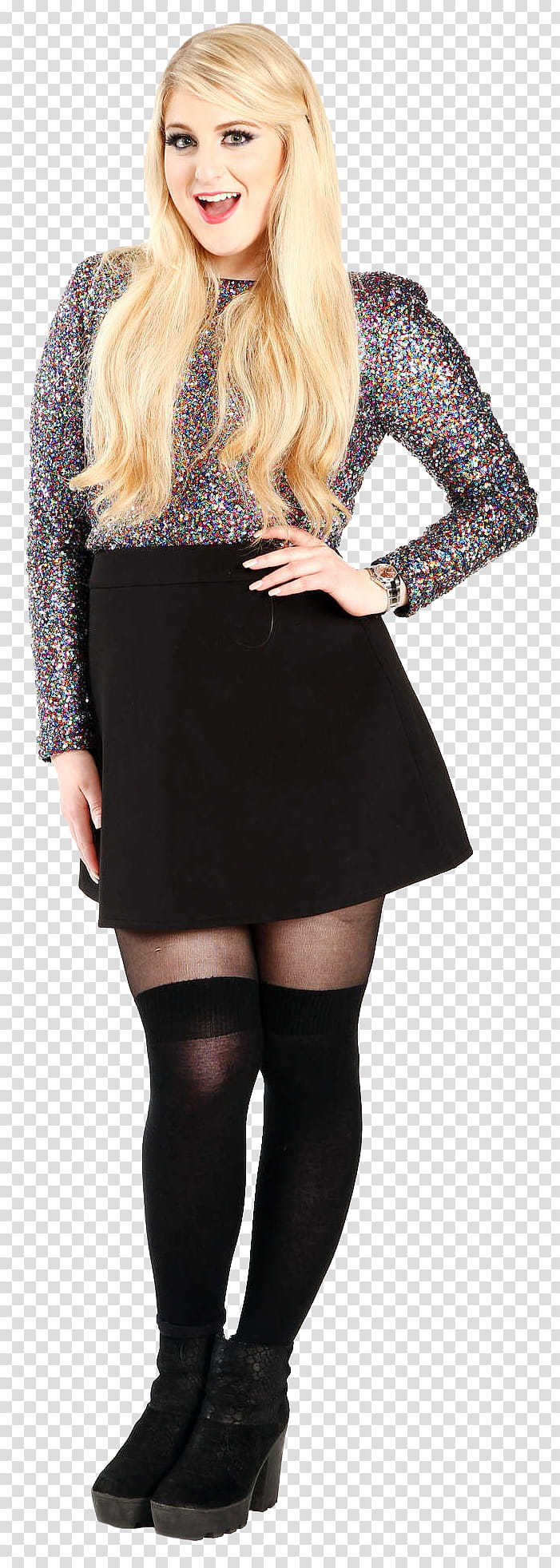 Meghan Trainor transparent background PNG clipart