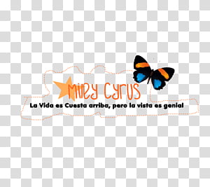 Texto De Miley Cyrus transparent background PNG clipart thumbnail