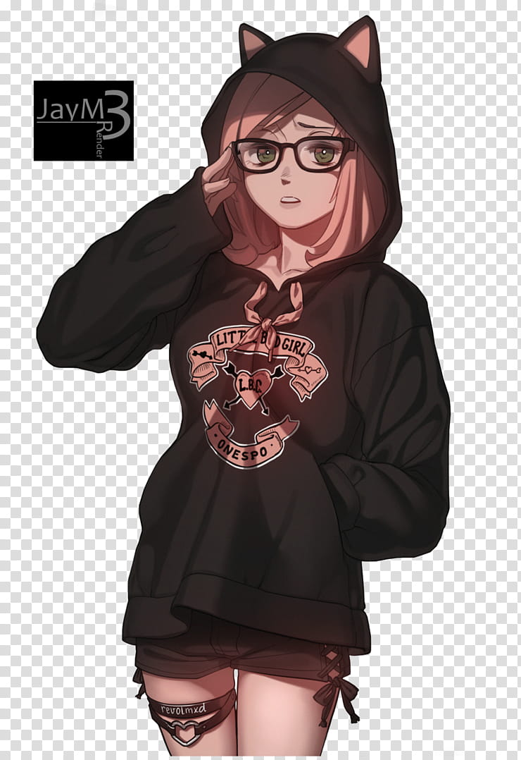 Wearing Hoodie Clipart Transparent Background, A Cute Girl Playing