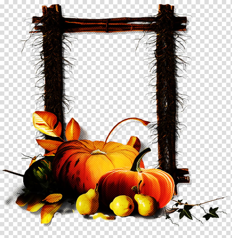 frame, Still Life , Pumpkin, Fruit, Gourd, Vegetable, Plant, Vegetarian Food transparent background PNG clipart