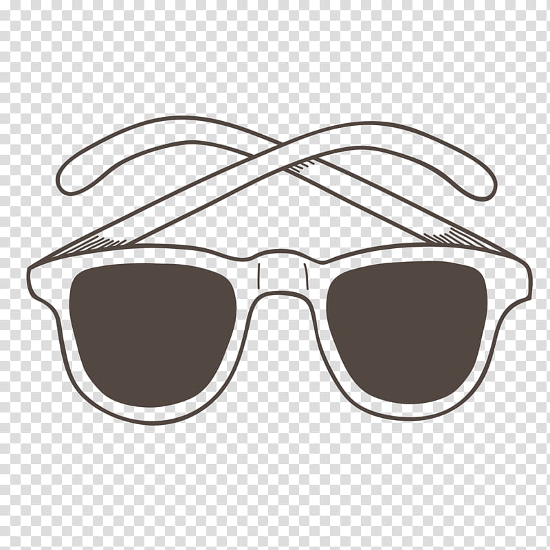 Cartoon Characters, Glasses, Sunglasses, Goggles, Eye, Stroke, Mirror, Chinese Characters transparent background PNG clipart