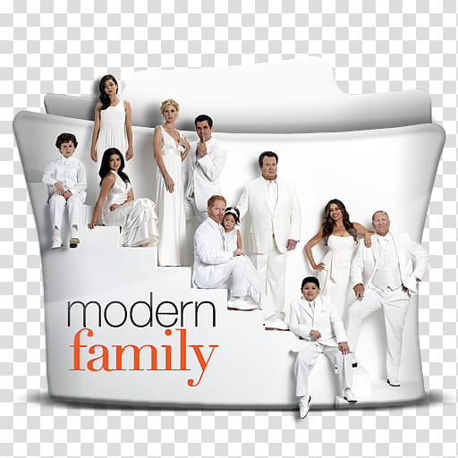 Tv Series Folder Icons pack , modern family  transparent background PNG clipart
