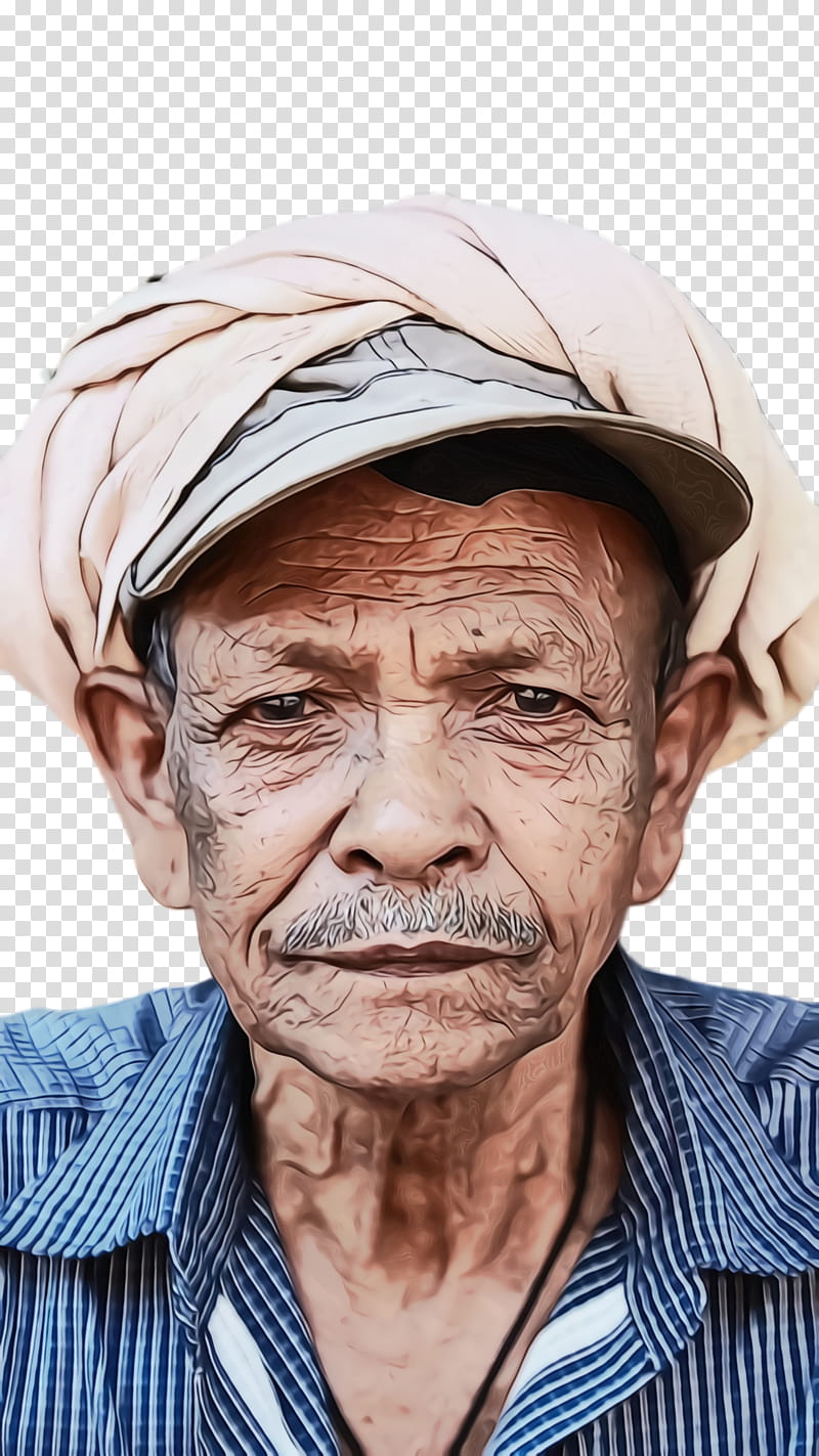 Closeup People, Old People, Seniors, Portrait, Elder, Dastar, Turban, Pagri transparent background PNG clipart