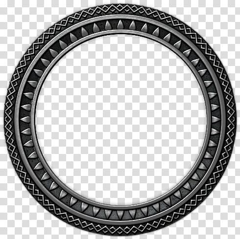 Silver claw for gemstone, round black art transparent background PNG clipart