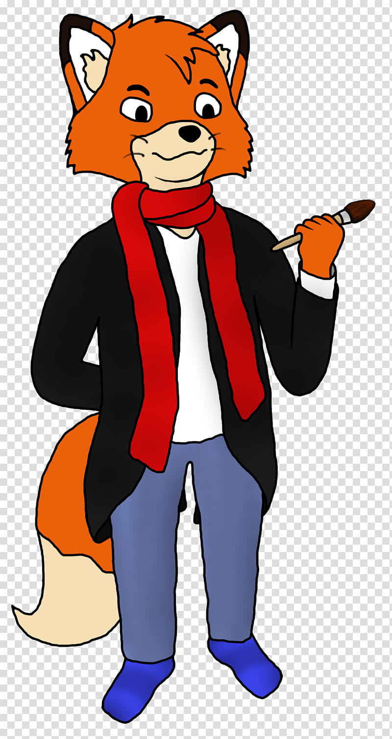 Fox, Sock, Jacket, Scarf, Mascot, Dog, Tail, Finger transparent background PNG clipart