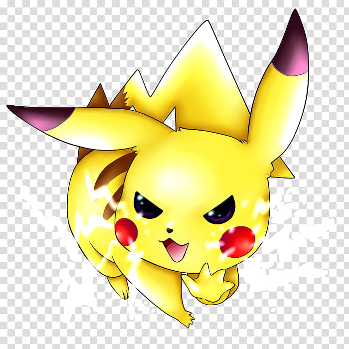 Electrifying Pikachu, Pikachu illustration transparent background PNG clipart